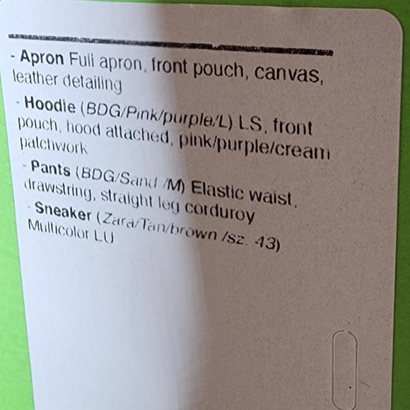 BDG Corduroy Elastic Waist Carpenter Pants Size M - Picture 5 of 10